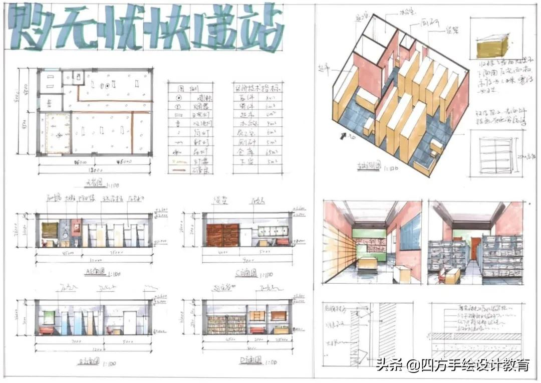 「必看」环艺快题考研初学者必学要点