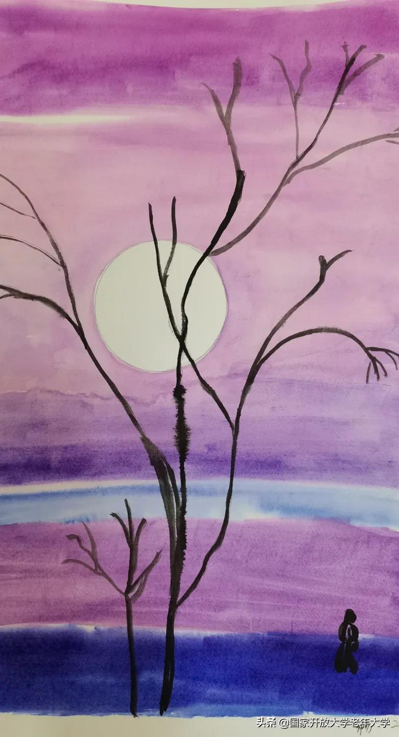 在校园·良作 | 水彩让我们的青春重新绽放——水彩画初级班学员作品