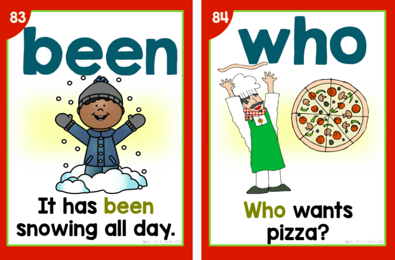 免费分享！英语高频词练习Sight Word Dab和Sight Word Posters