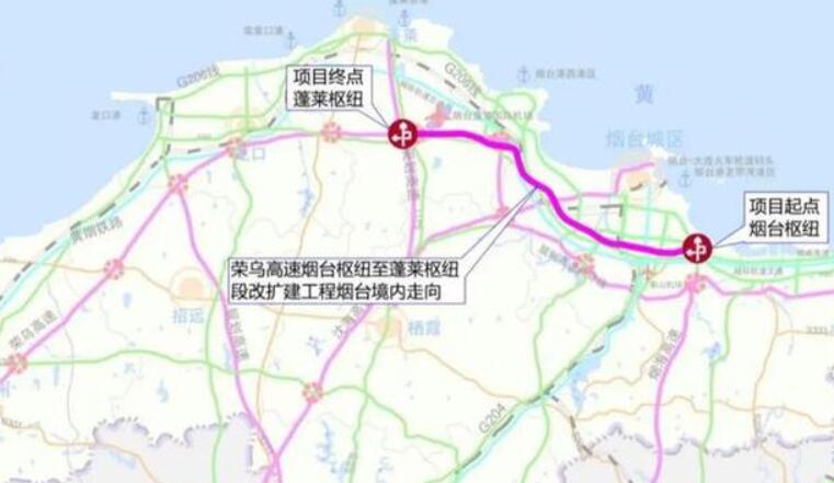 烟台将迎新交通模式：一条高速拟扩至双向8车道，远期改成快速路