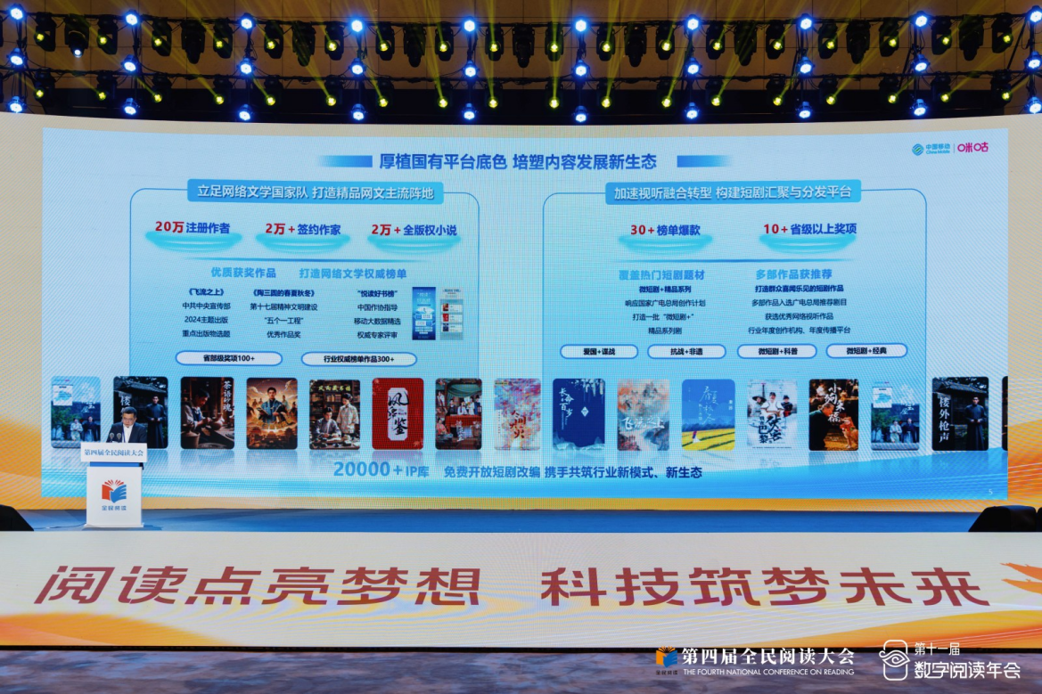 数字阅读市场营收破661亿，中国移动咪咕凭什么点燃数字阅读精品化