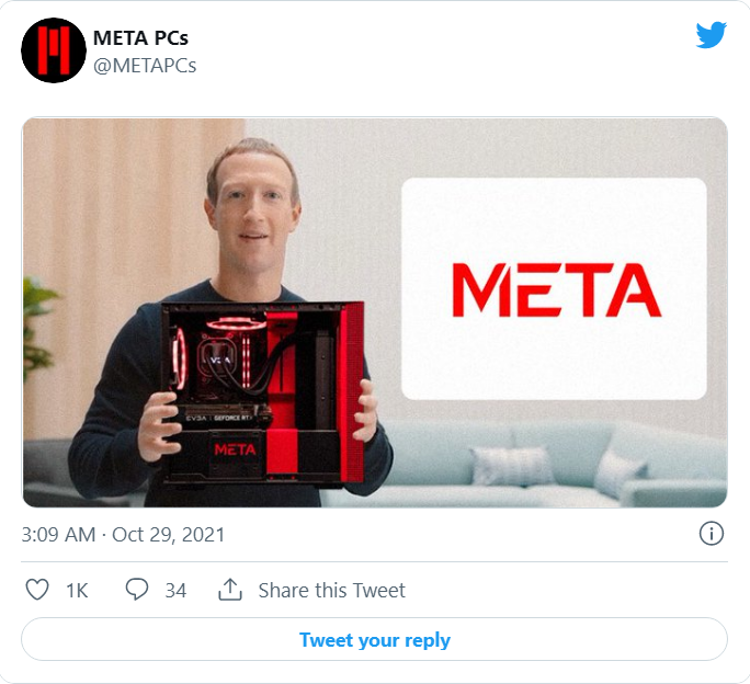 「搞事」Facebook宣布改名为Meta 百度当天即申请同名商标？