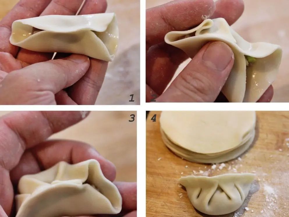 包饺子的方法(26种好看又好吃的饺子包法)
