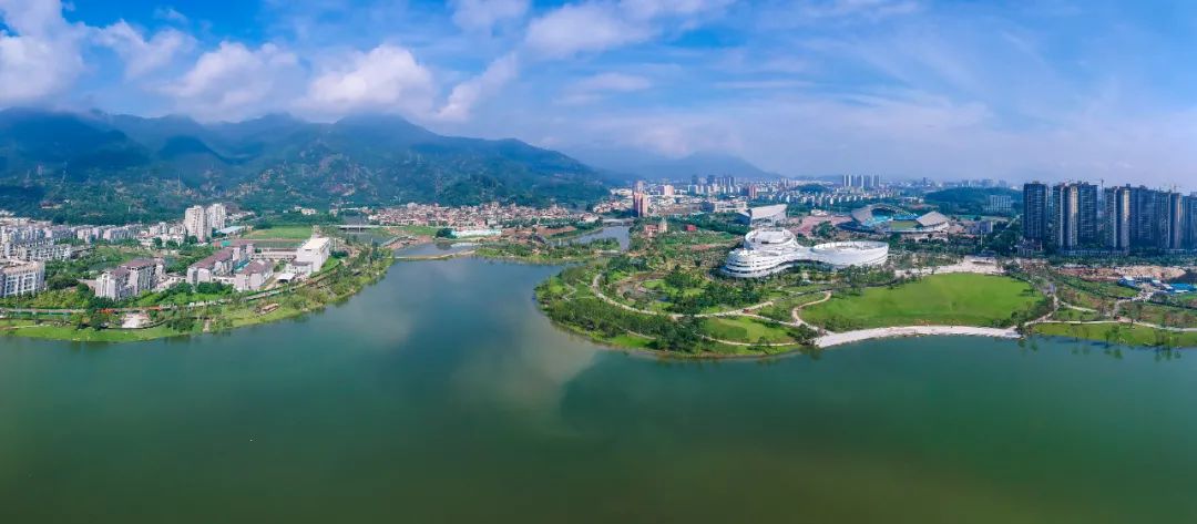 千园之城 | 旗山湖公园,满眼皆美景!