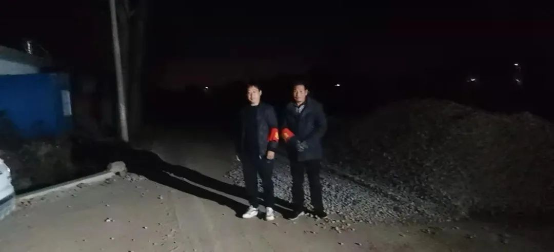 我守夜，你安心！ 高丘镇开展冬季巡逻打更，点亮辖区“平安灯”