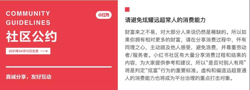 小红书半年处置8787篇炫富笔记