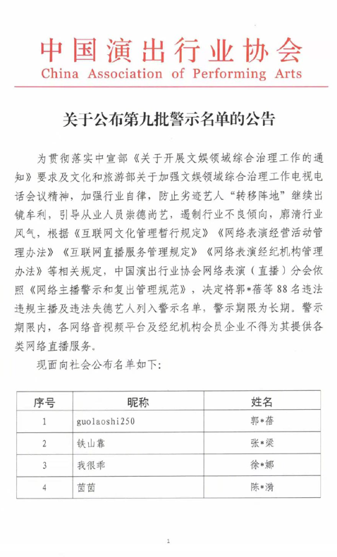 吴亦凡、郑爽、张哲瀚等88人被封禁