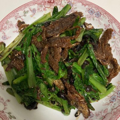 豆豉油麥菜,豆豉油麥菜的做法