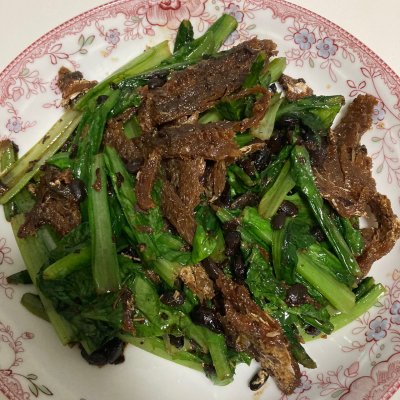 豆豉油麦菜,豆豉油麦菜的做法