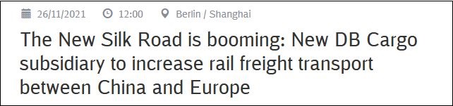 ���������ӹ�˾ֱ���й���ŷ��18������˿·�����չ