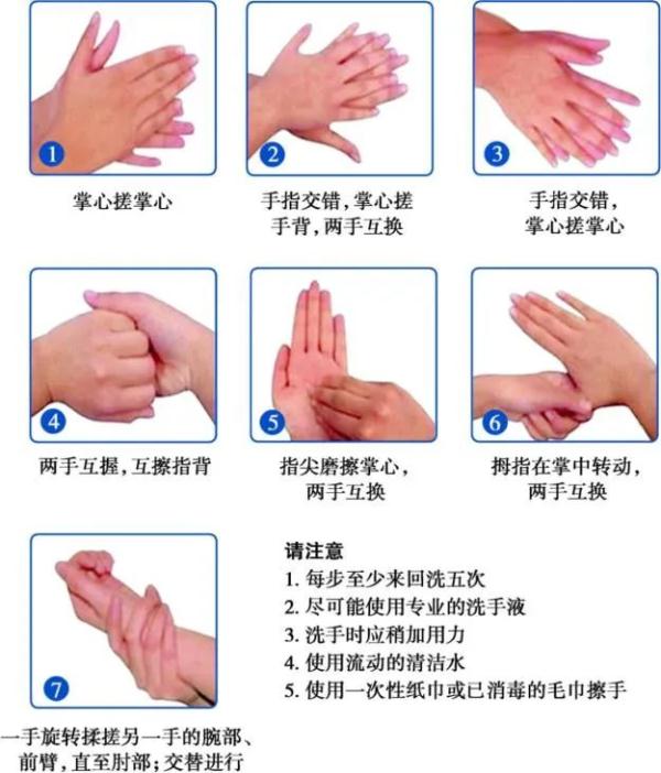七步洗手法口诀(沈阳疾控提醒：当处于疫情防控期，应这样洗手)