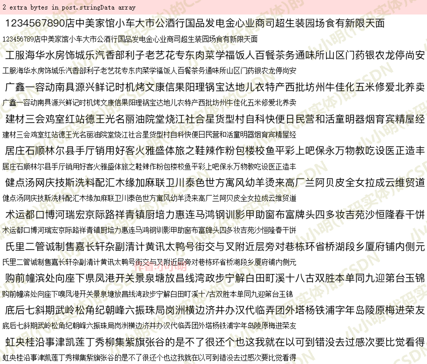 2万字硬核剖析网页自定义字体解析（css样式表解析、字体点阵图绘制与本地图像识别等）