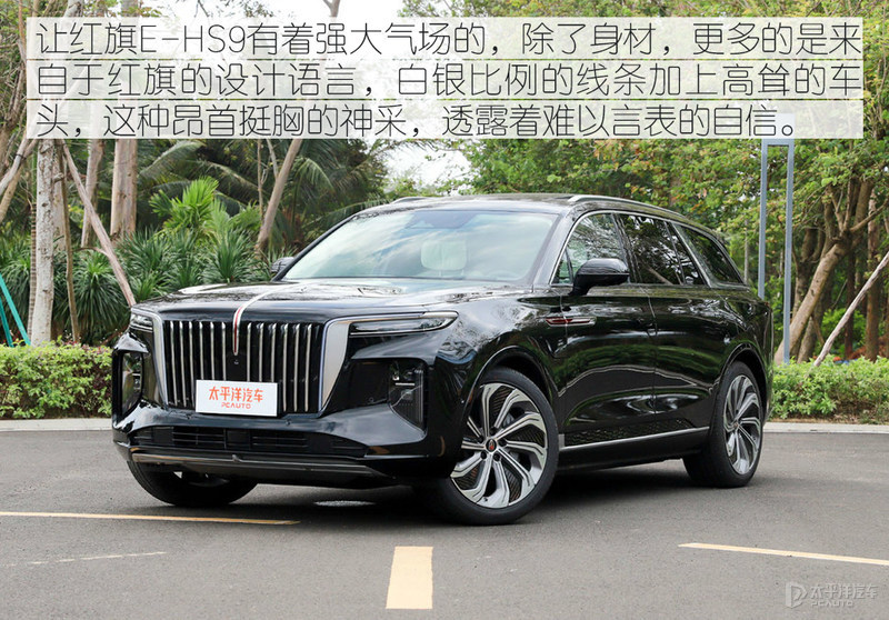 高端国货的巅峰之作 红旗E-HS9实拍解析
