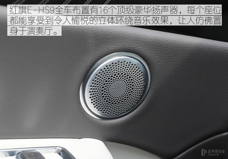 高端国货的巅峰之作 红旗E-HS9实拍解析
