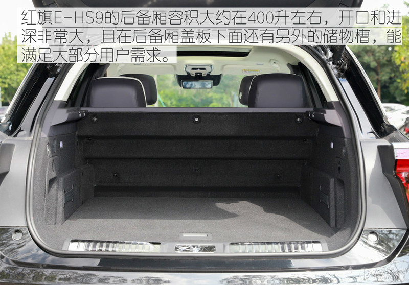 高端国货的巅峰之作 红旗E-HS9实拍解析