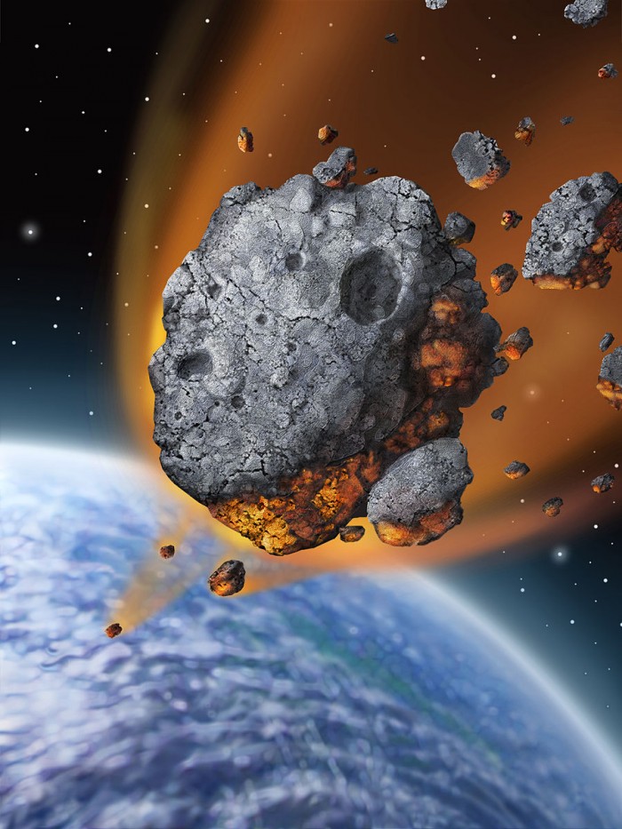 小行星来袭与地震的破坏力