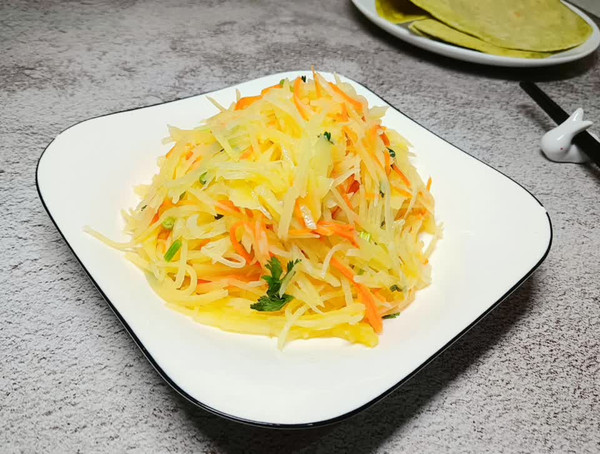 醋熘土豆絲,醋溜土豆絲的做法
