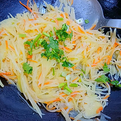 醋熘土豆絲,醋溜土豆絲的做法