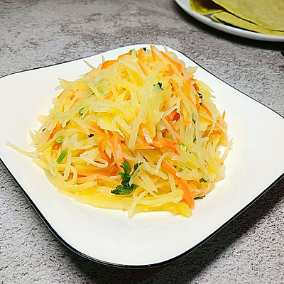 醋熘土豆絲,醋溜土豆絲的做法