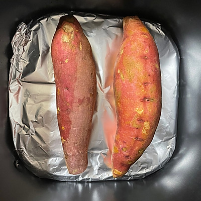 空氣炸鍋烤紅薯的溫度和時間（紅薯的營養功效的方法）
