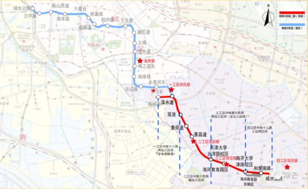 天津两条地铁12月28日开通运营