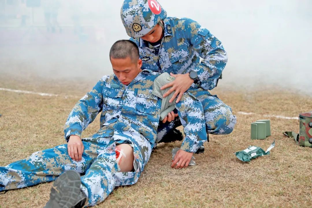 “战斗”一触即发！直击岸勤尖兵比武现场