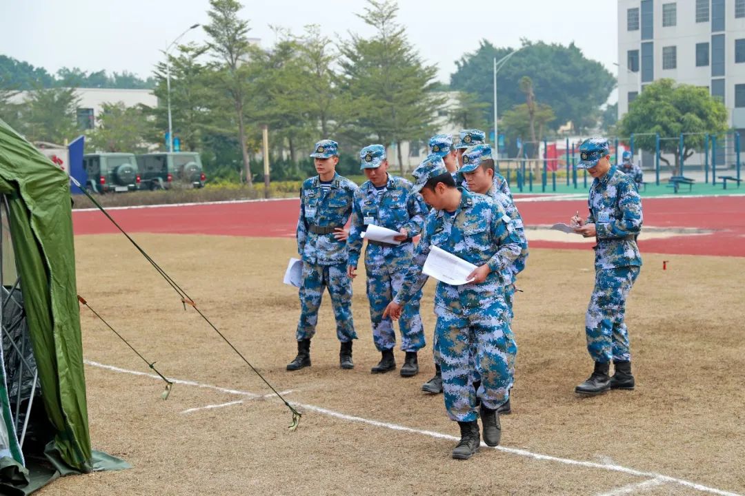 “战斗”一触即发！直击岸勤尖兵比武现场