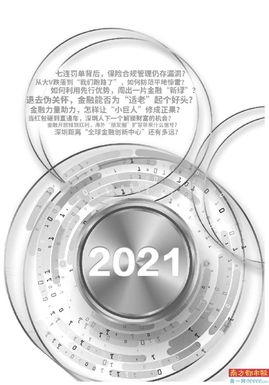 2021深圳金融八问：解锁金融圈的“先行示范”密码