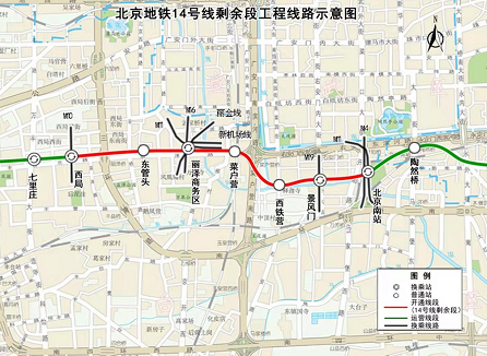 北京9段新地铁今天开通！线路图、新站抢先看