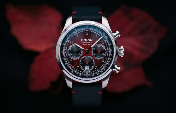 Union Glashutte宇联表贝利士系列计时竞速红,完美呈现！