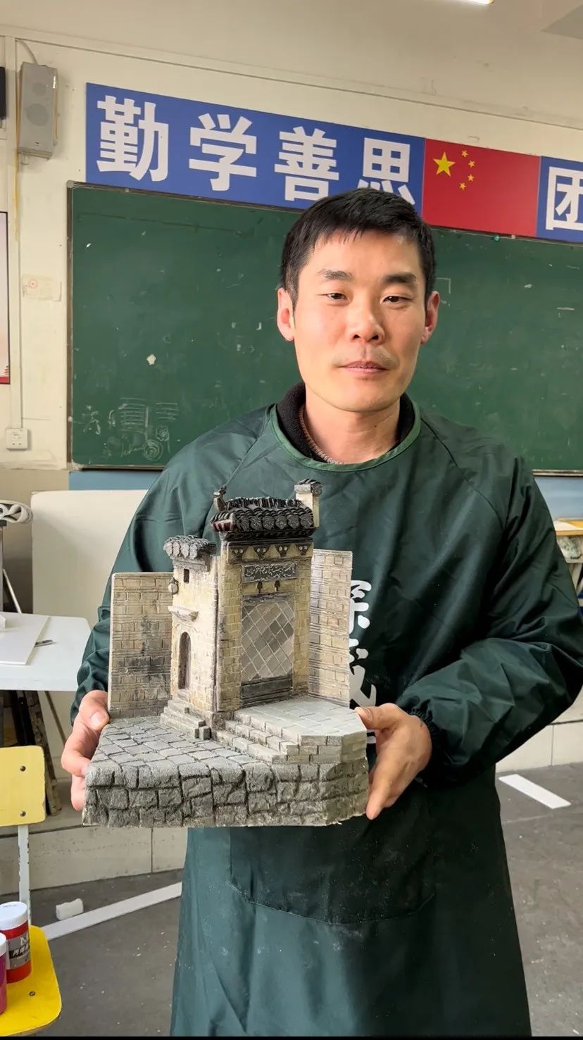 惊艳！六安这所学校教室内藏着一座座“徽派建筑群”