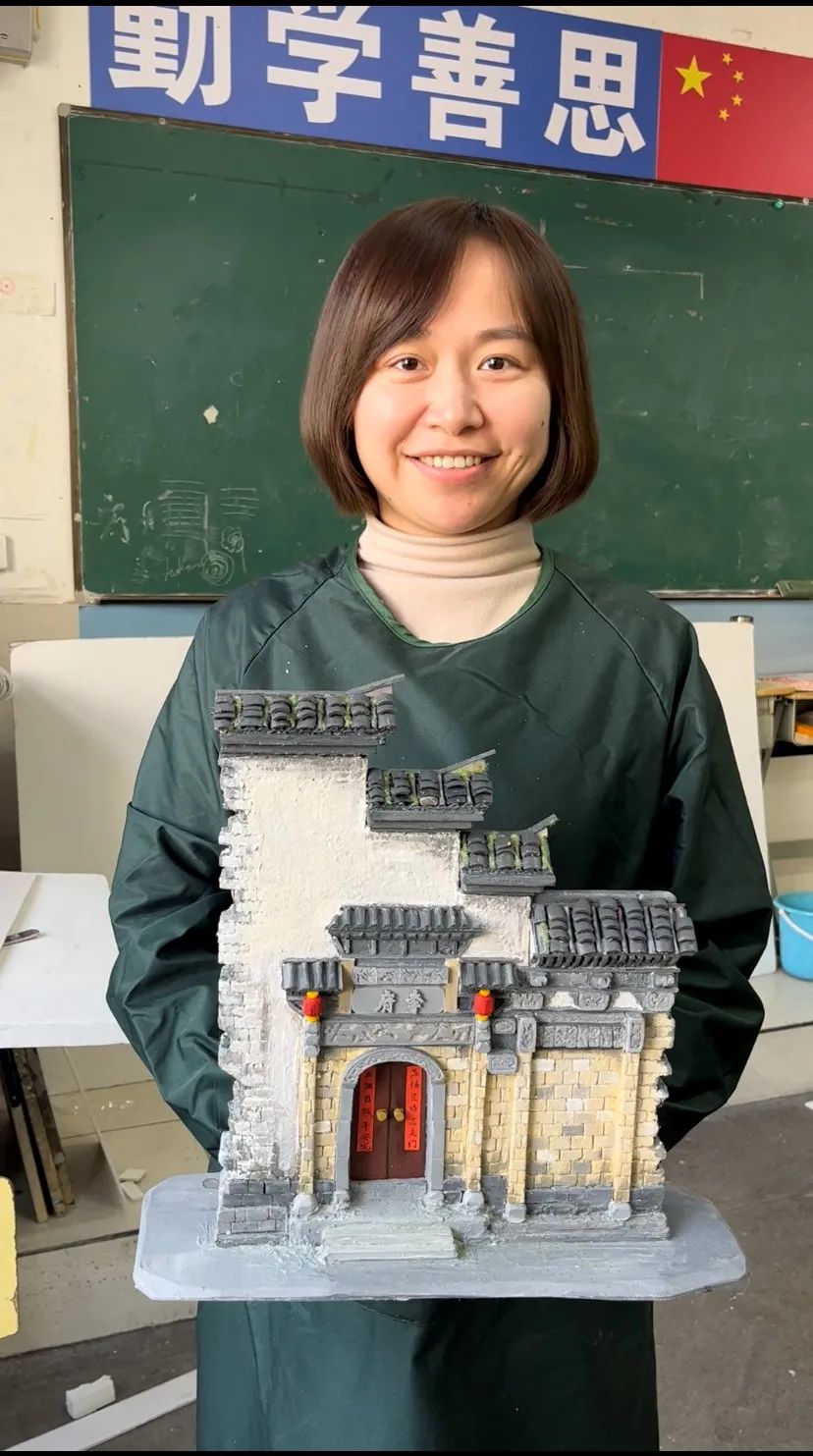 惊艳！六安这所学校教室内藏着一座座“徽派建筑群”