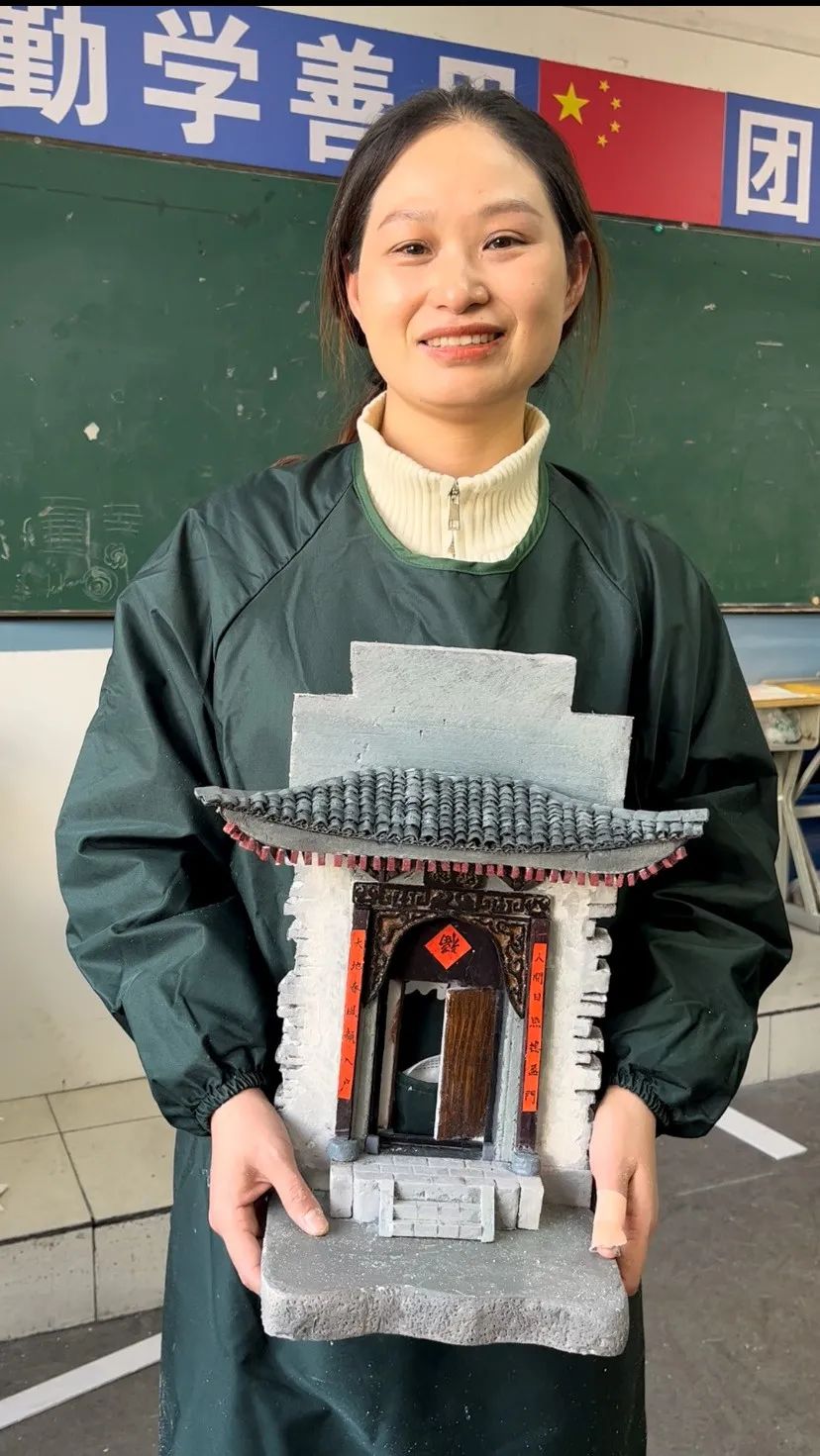 惊艳！六安这所学校教室内藏着一座座“徽派建筑群”