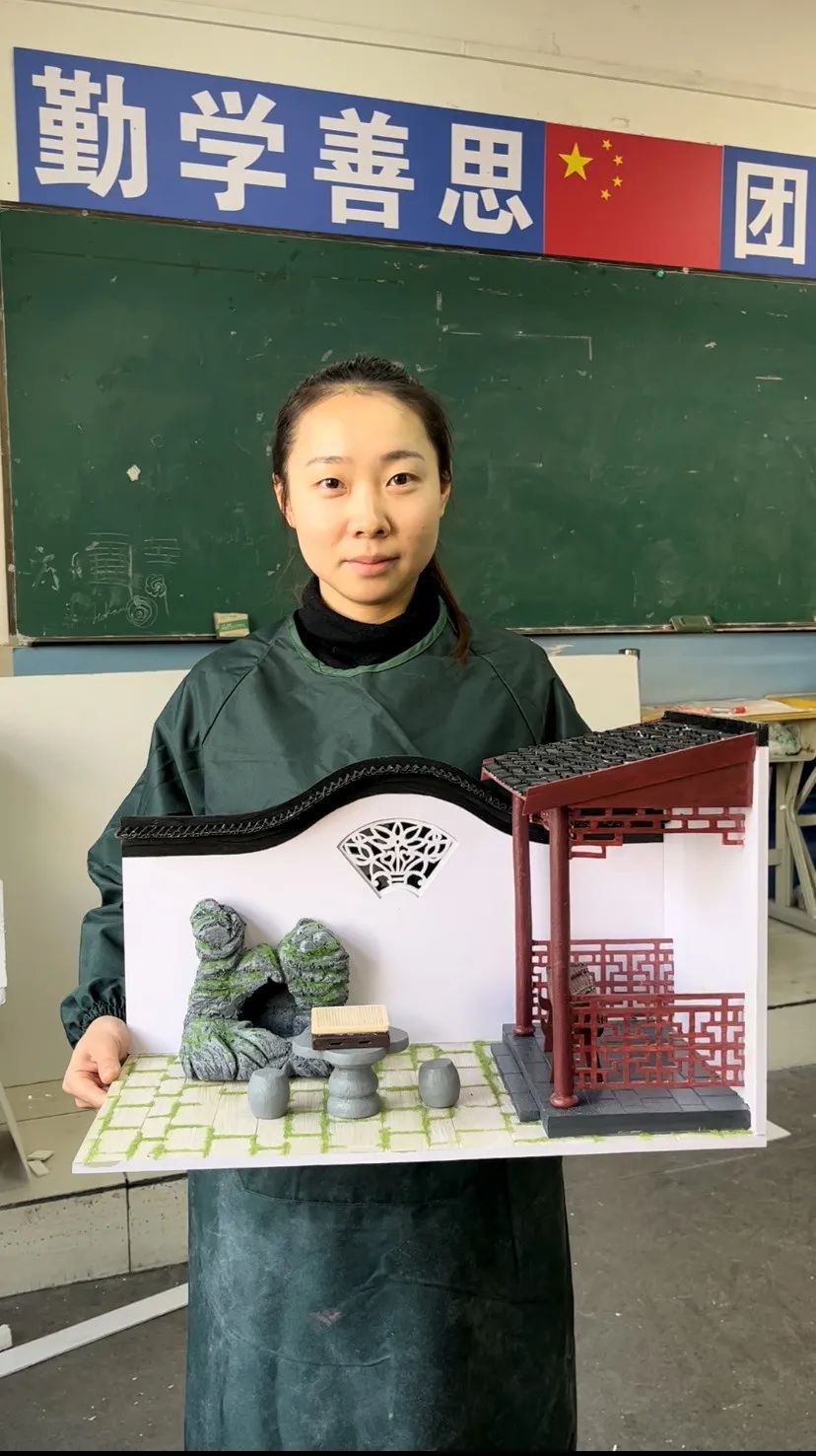 惊艳！六安这所学校教室内藏着一座座“徽派建筑群”