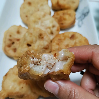 炸藕盒的做法（跟饭店大厨学的炸藕盒的做法）