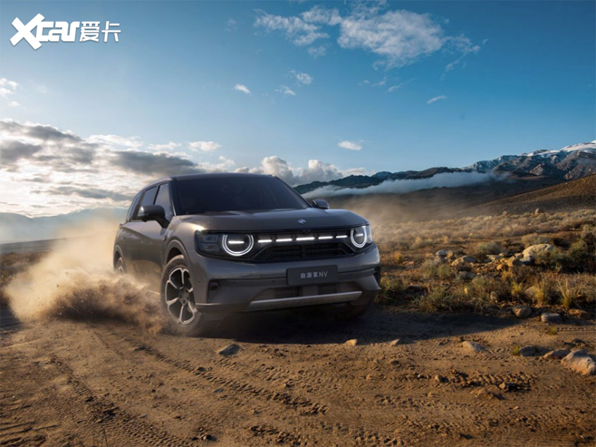 中大型SUV/搭純電、增程動力系統 自游家NV官圖發布
