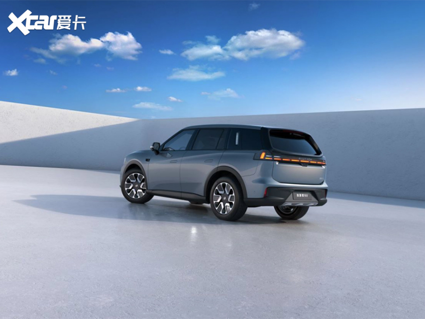 中大型SUV/搭純電、增程動力系統 自游家NV官圖發布