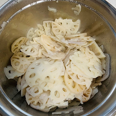 涼拌藕片,涼拌藕片的做法