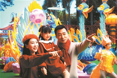 春节在深圳也能看到花车大巡游
