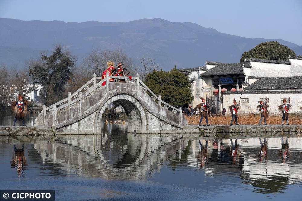 安徽黃山：非遺民俗鬧古村