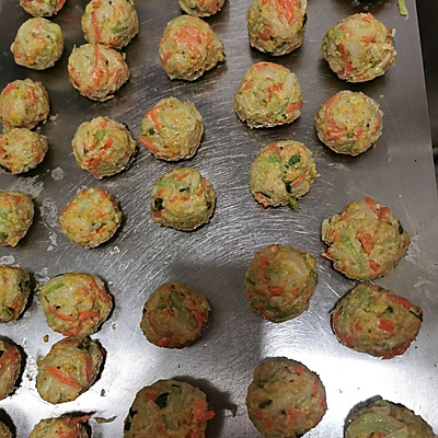 炸蘿卜丸子的做法,
