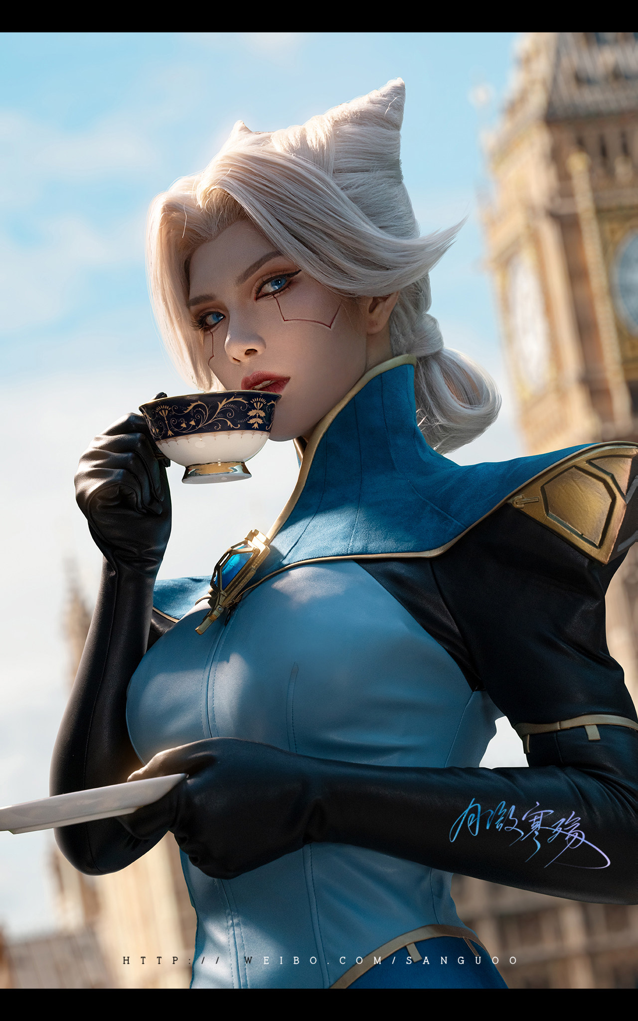 英雄联盟人物COSPLAY 青钢影卡蜜尔cos图-哪边嗨