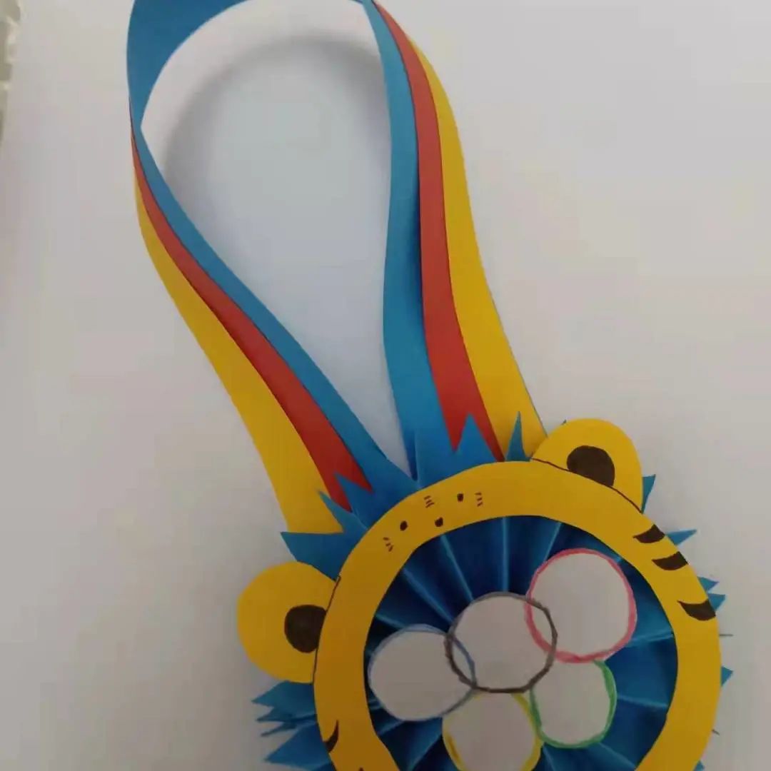 关于冬奥会的手工作品