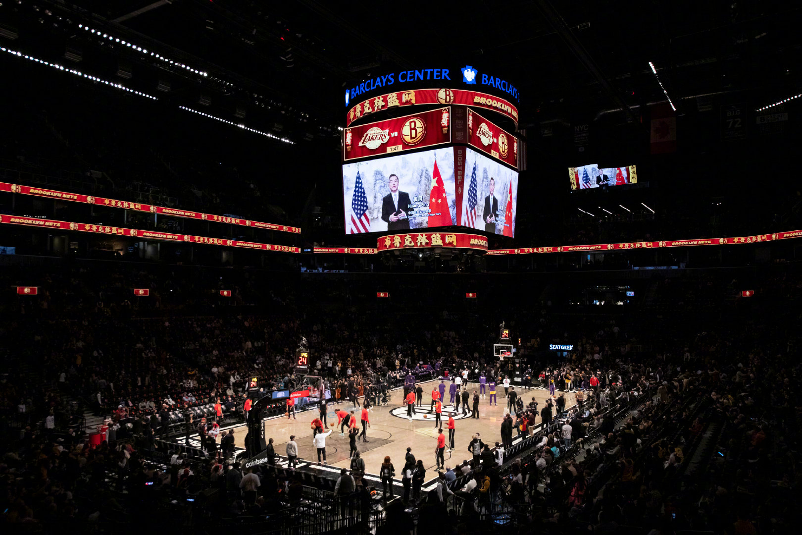 nba篮网队拜年,全员"happy chinese new year"