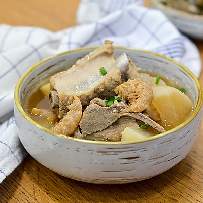 排骨蘿卜湯,排骨蘿卜湯的正宗做法