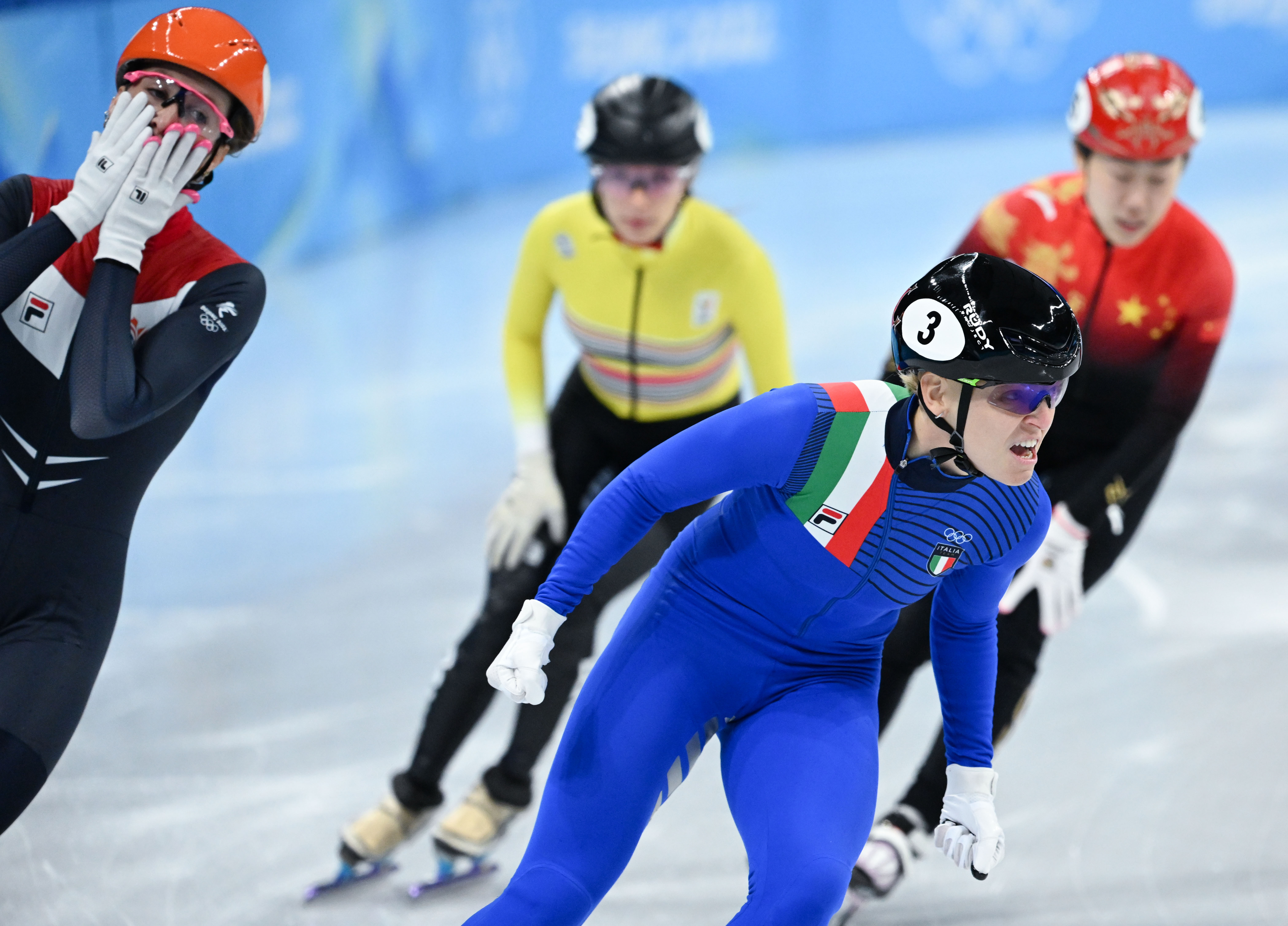 短道速滑女子500米(短道速滑——女子500米决赛：意大利选手阿里安娜·方塔纳夺冠)