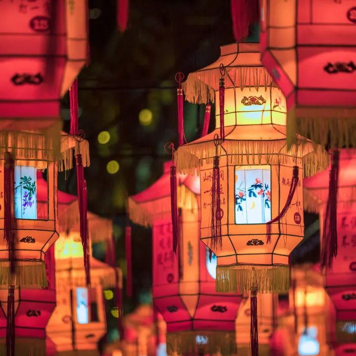 客家赏灯的唯美句子