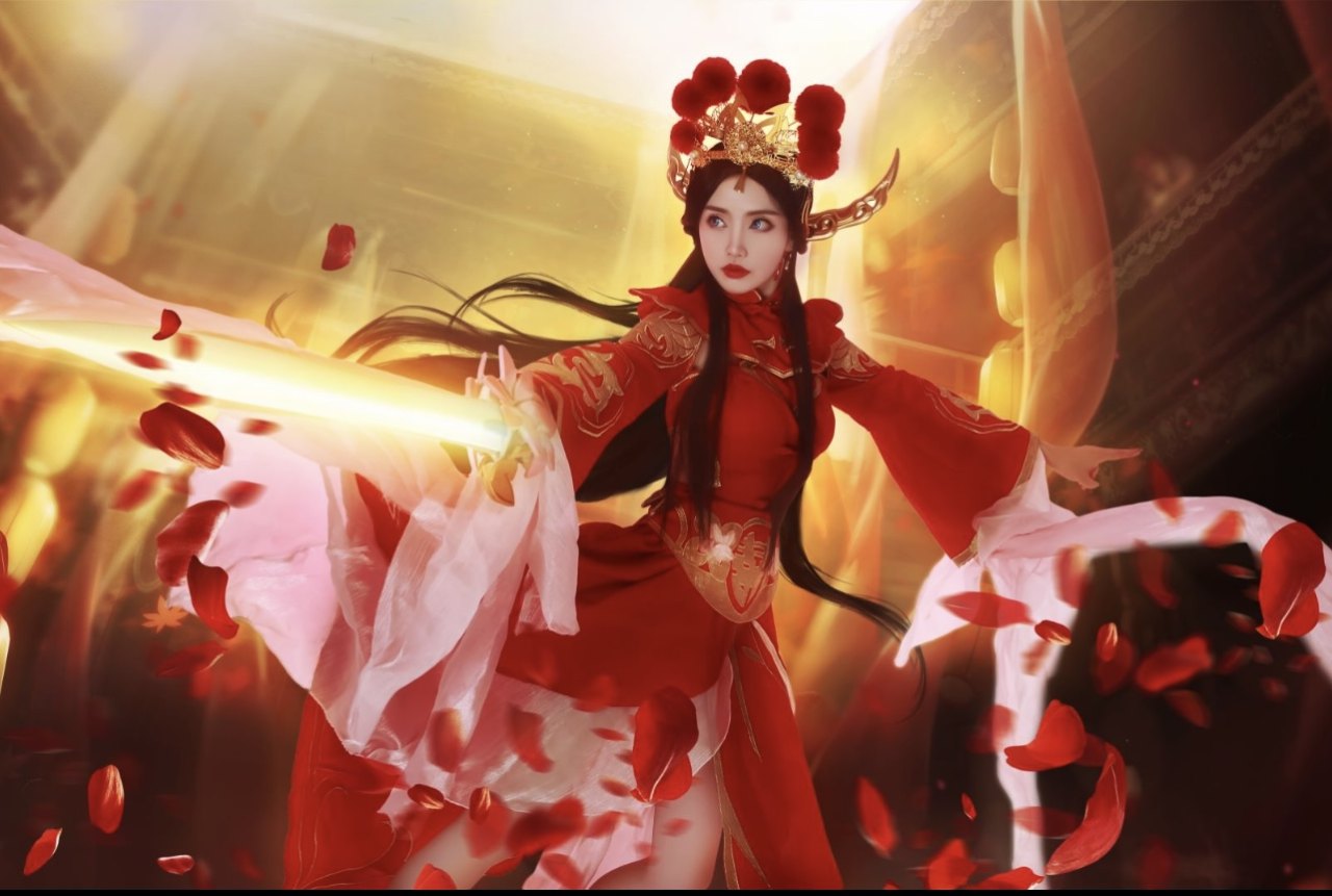 王者荣耀大圣娶亲一生所爱cp cosplay