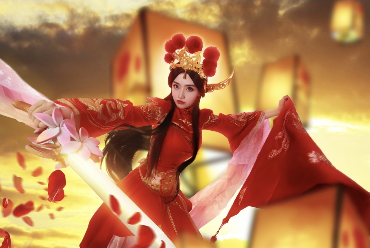 王者荣耀大圣娶亲一生所爱cp cosplay