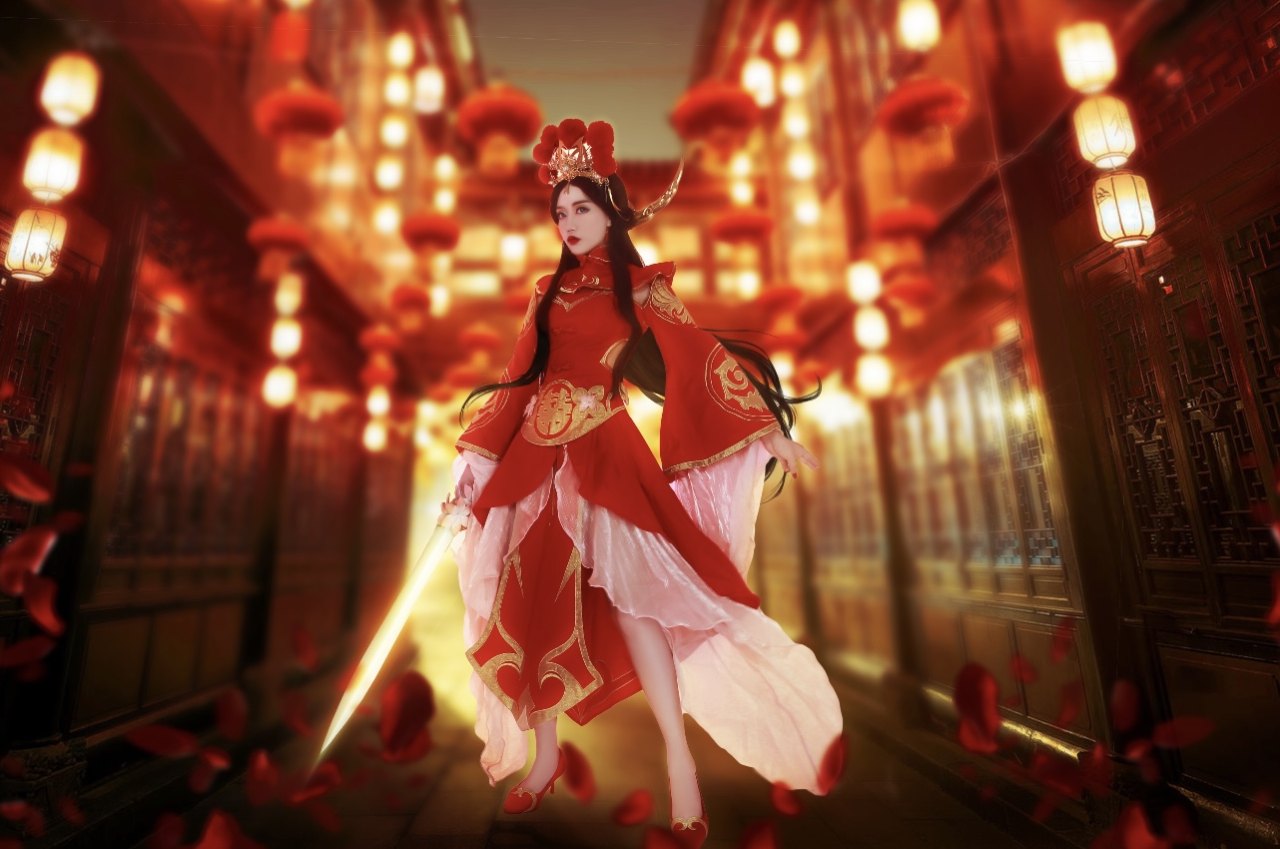 王者荣耀大圣娶亲一生所爱cp cosplay